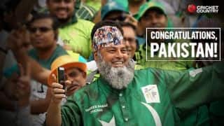 Congratulations, Pakistan! Hope the Zimbabwe series is start of a new chapter in your cricket history